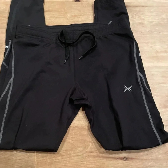 Baleaf Womens Fleece Lined performance outdoorsy campcore zippered leggings L - Picture 3 of 8